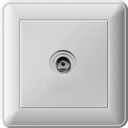 Розетка телевизионная оконечная TV 1-м СП W59 коннектор сл. кость SchE RTS-151-28