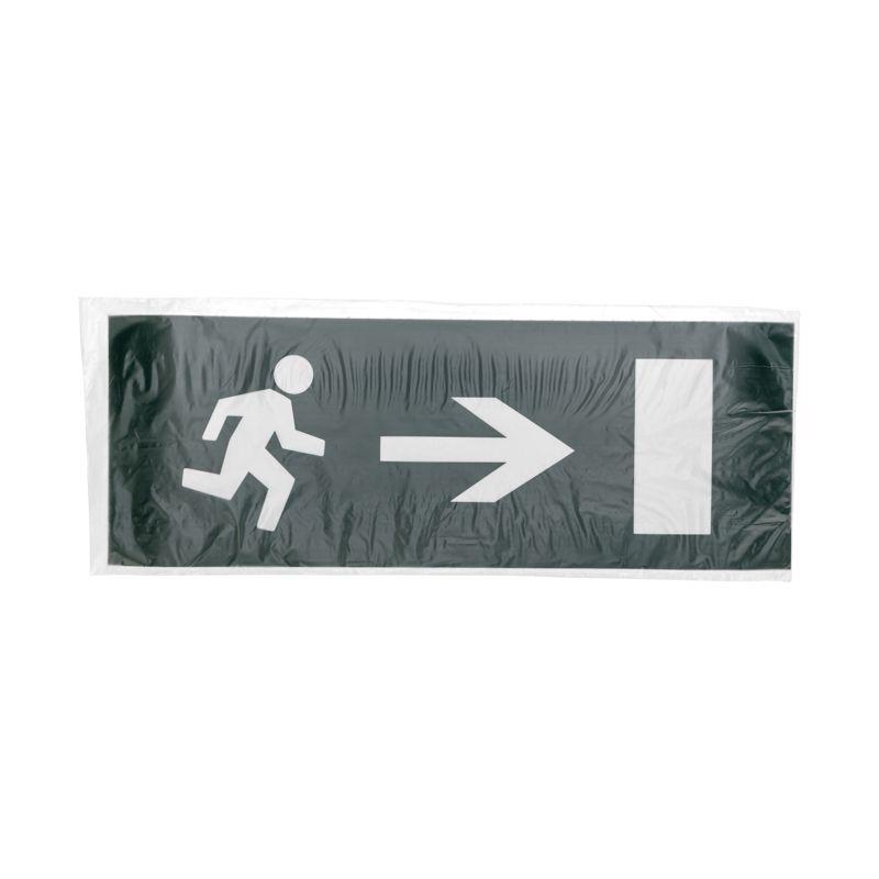 Наклейка для аварийного светильника "ВЫХОД ВПРАВО" Rexant 74-0030-1