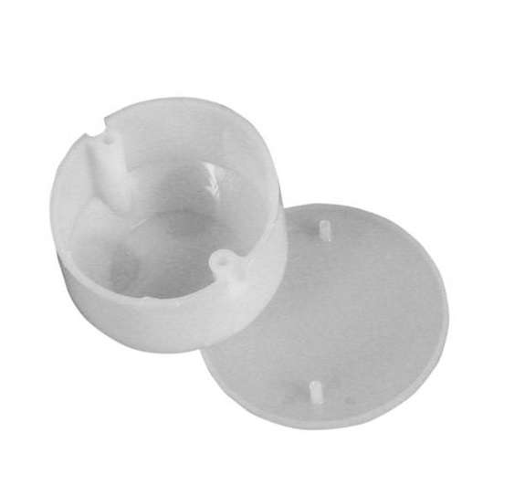 Коробка распределительная СП 80х52мм IP30 с крышкой d80 бел. БЕЛТИЗ КЭМ 2-16-4