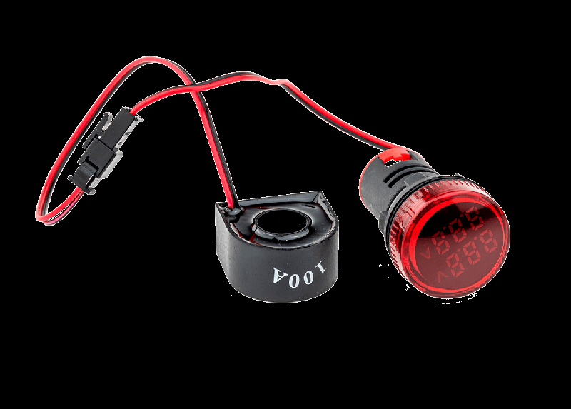 Индикатор тока и напряжения MT22-VAM4 50-500В 0-100А красн. ОВЕН 78728