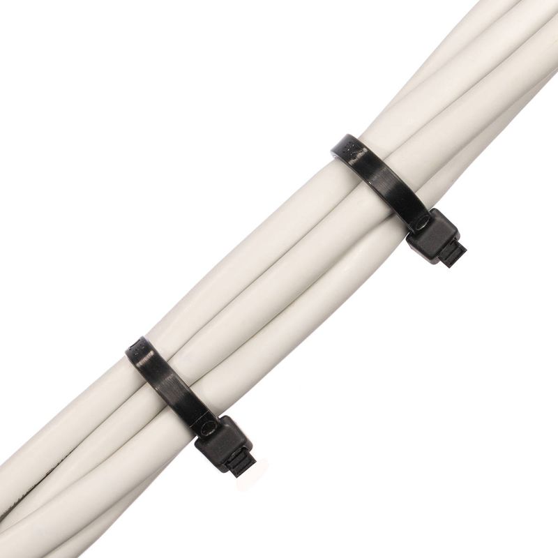 Хомут кабельный КСС "NORD" 8х400 черн. (уп.100шт) Fortisflex 79755