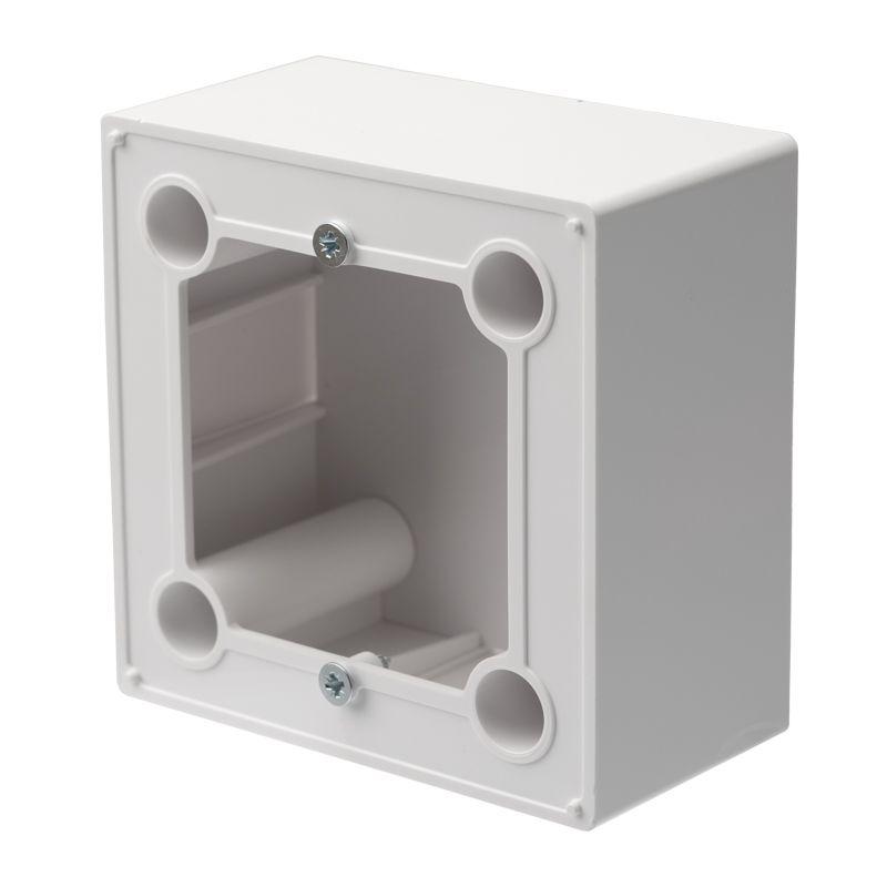 Бокс для накладного монтажа электроустановочных изделий эБК-01 Rexant (глубина 43 мм) 82-0256