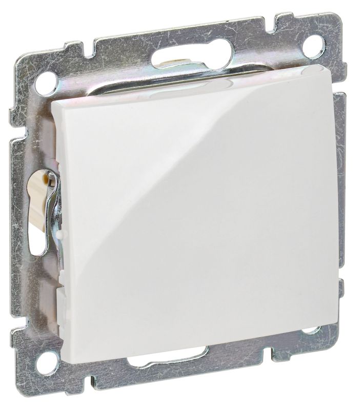 Переключатель проходной 1-кл. СП Valena 10А IP31 механизм бел. (DIY-упак.) IEK 694262