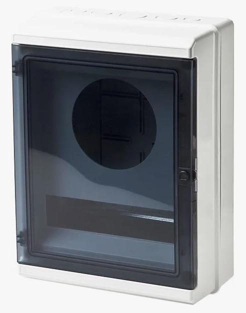 Бокс ОП Тусо для сч+12мод. IP55 сер./дым. двер. Рувинил 69031П