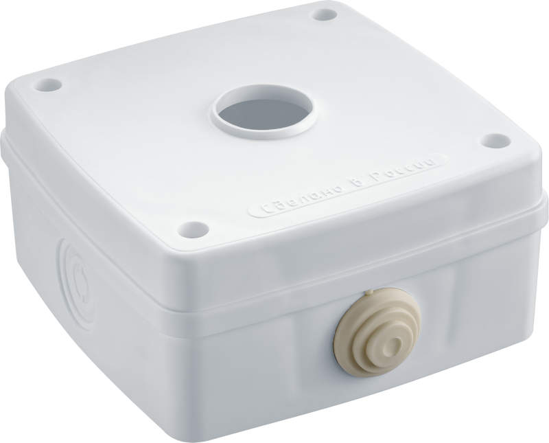 Коробка монтажная 93 489 NSS-СDB-01-WH для видеокамер Navigator 93489