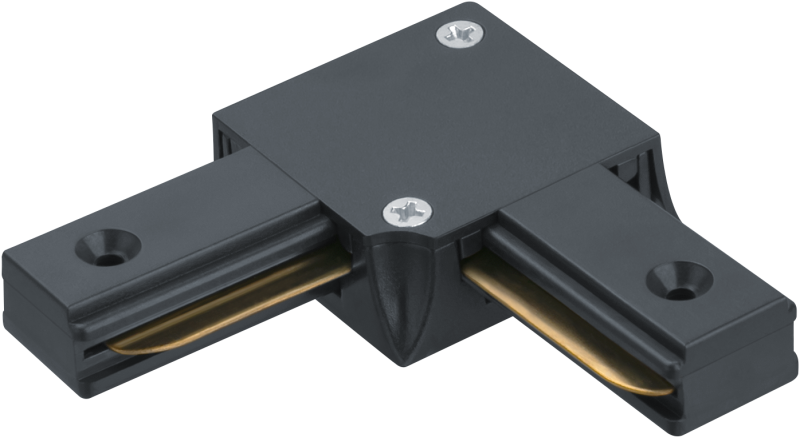 Коннектор 95 615 NLT-C-1L-AS2-BL-L для шинопровода AS2 черн. NAVIGATOR 95615