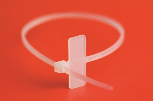 Хомут кабельный 2.5х200 полиамид бел. (уп.100шт) DKC 252200-M