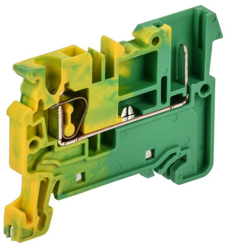Клемма пружинная заземляющая CX2.5-1B PE 2.5кв.мм ARMAFIX IEK AF-CT41-06-11-K52-002
