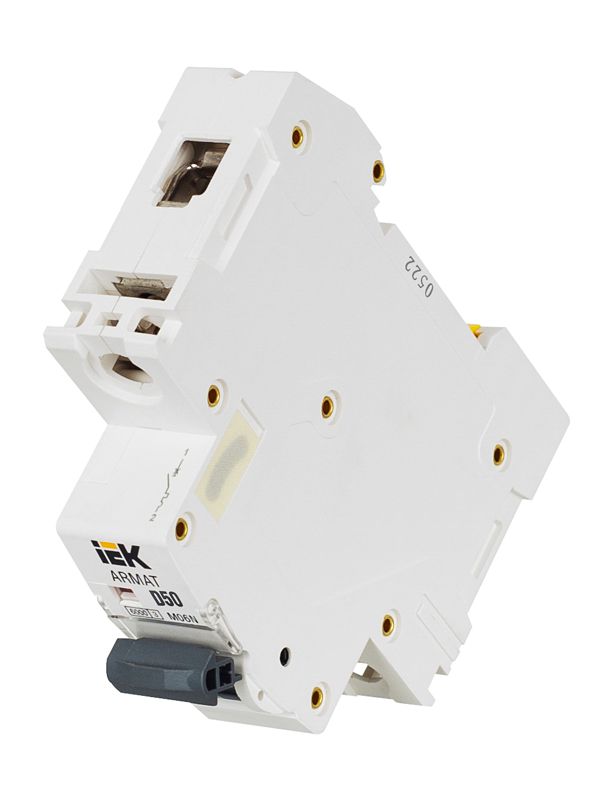 Выключатель автоматический модульный 1п D 50А M06N ARMAT IEK AR-M06N-1-D050