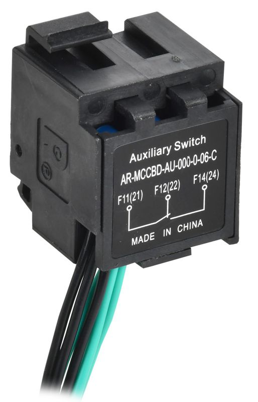 Контакт дополнительный левый MCCB типоразмер G; H; I 2НО 2НЗ ARMAT IEK AR-MCCBD-AU-000-0-06-C