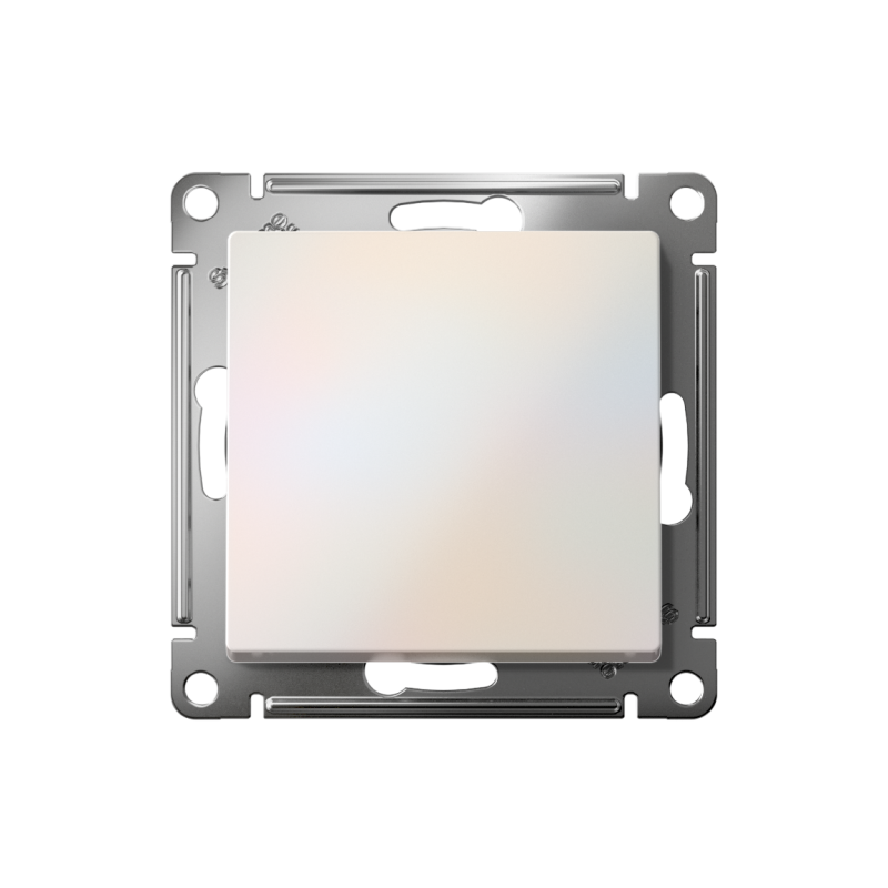 Выключатель 1-кл. AtlasDesign 2-п. 10А мех. жемчуж. SE ATN000421