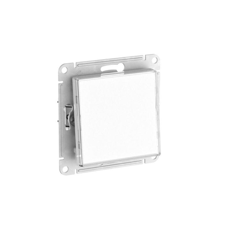 Выключатель 1-кл. AtlasDesign Art (сх. 1) 10AX быстрозажим. клем. механизм бел. SE ATN200111S