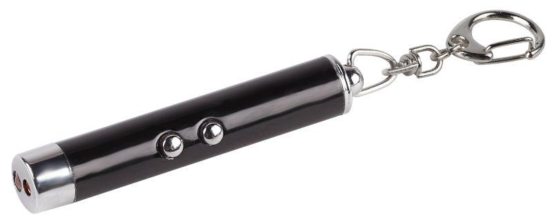 Фонарь B30 "Брелок" 1хLED (лазер. указка батарея в компл блист.) алюм. ЭРА Б0005252