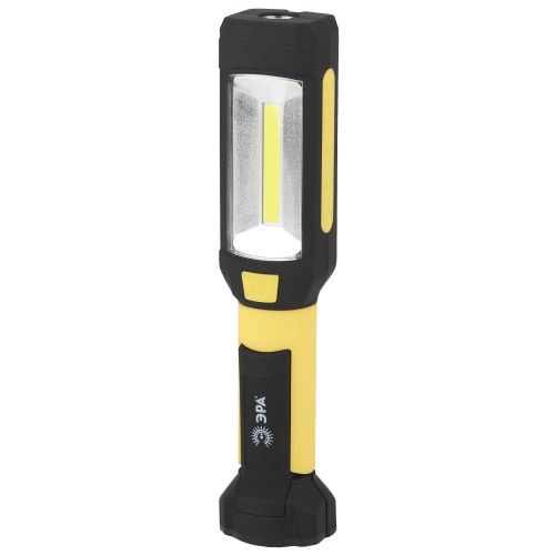 Фонарь RB-801 рабочий "Практик" 6Вт COB+4Вт 3хAAA магнит крючок прищепка 720гр блист. ЭРА Б0027823