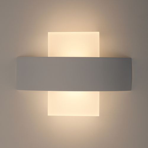 Светильник WL7 WH+WH декор. подсветка светодиод. 6Вт IP54 бел. ЭРА Б0034604