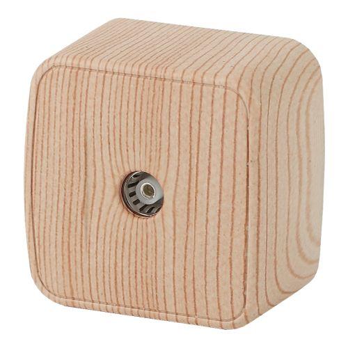 Розетка телевизионная одиночная TV ОП Polo 3-301-11 IP20 сосна Intro Б0036111