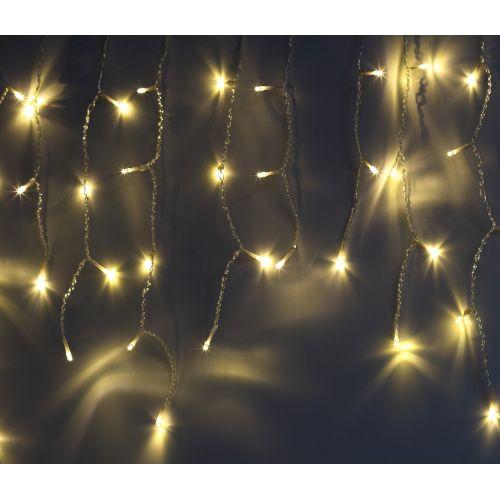 Гирлянда светодиодная "Бахрома" 2мх1м 62LED 24В IP44( без трансформатора Б0041911) тепл. свет ЭРА Б0041907