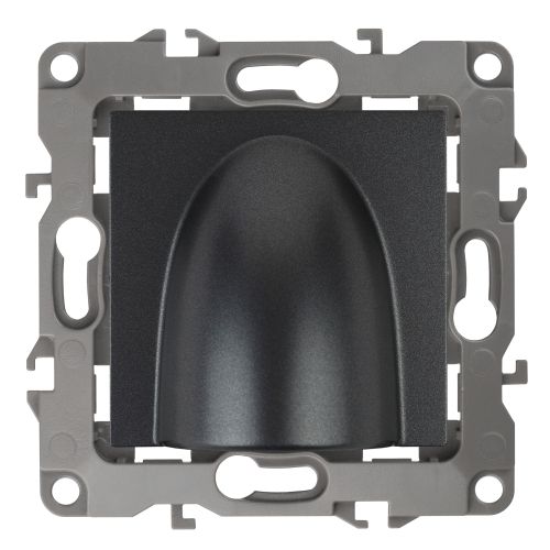 Вывод кабеля Эра12 графит 12-6003-12 ЭРА Б0043156