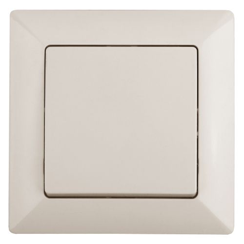 Выключатель 1-кл. СП Solo 4-101-02 10А 250В сл.кость Intro Б0043264