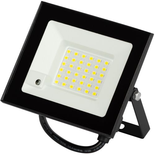 Прожектор светодиодный LPR-041-1-65K-020 20Вт 6500К 1400лм IP65 122х75х35 уличный датчик движ. нерегулир. Эра Б0043574