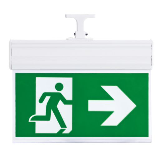 Светильник светодиодный SSA-103-1-20 "Человек-стрелка" 3Вт IP20 аварийный 3ч двусторонний со сменными пиктограммами; кнопка "тест" Эра Б0044392