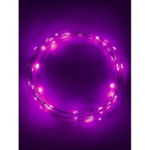 Гирлянда светодиодная "Нить" 5м 50LED сирен. свет АА ЭРА Б0047961