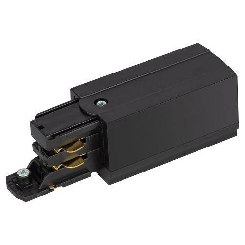 Ввод питания левый STR-30-B-CN-PL для накладного/подвесного трехфазного шинопровода черн. Эра Б0049740