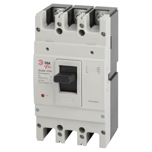 Выключатель автоматический 3п 315А 35кА ВА88-37М PRO SVA40-3-0315-E Эра Б0051942