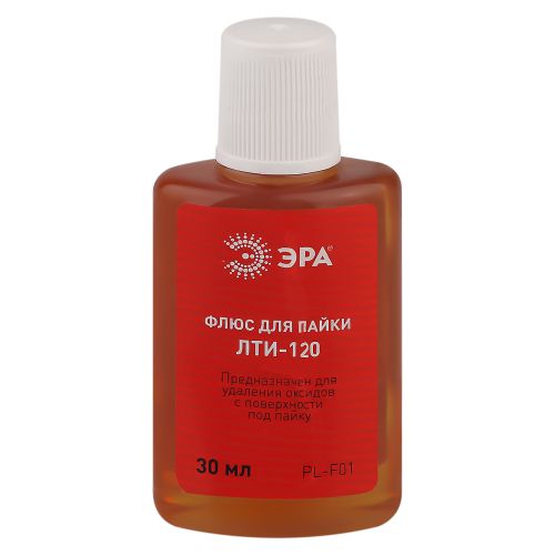 Флюс PL-F01 для пайки ЛТИ-120 30мл Эра Б0052559