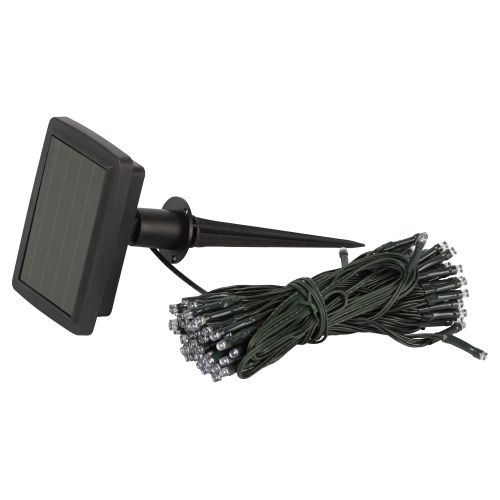 Гирлянда садовая "Бахрома" ERASF22-29 3.8х0.5м холод. бел. на солнечной батарее Эра Б0053373