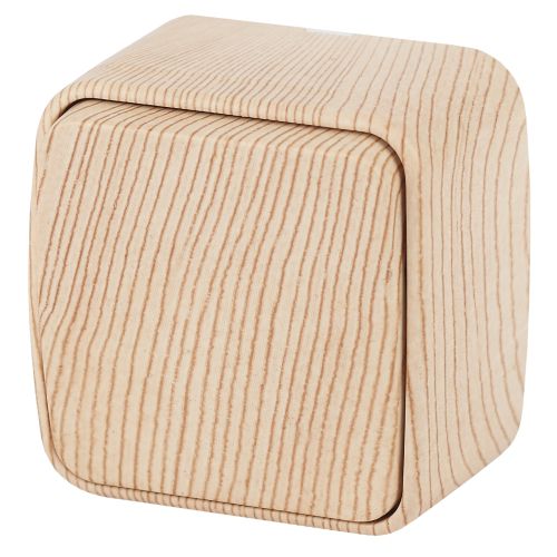 Выключатель 1-кл. ОП Polo 3-101-11 10А 250В IP20 сосна Intro Б0053528