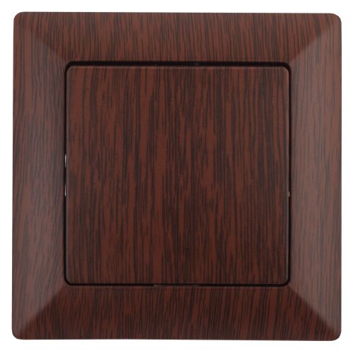 Выключатель 1-кл. СП Solo 4-101-10 10А 250В IP20 венге Intro Б0053553