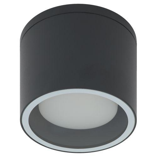 Светильник WL40 GR GX53 IP54 настен./потолочн. спот сер. Эра Б0054416