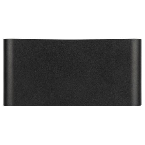 Светильник светодиодный WL41 BK 10Вт 3500К IP54 фасадный черн. Эра Б0054417