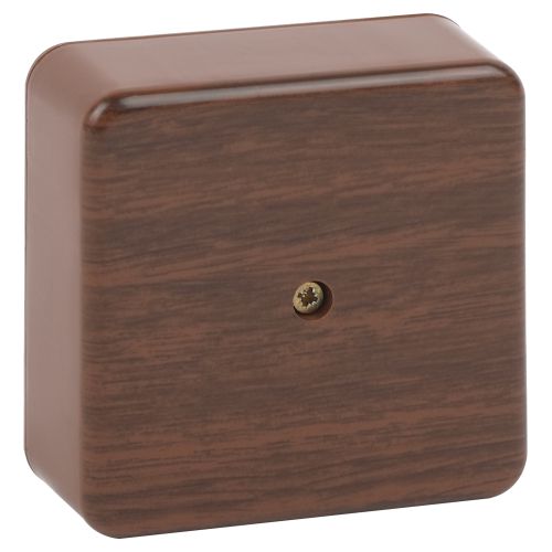 Коробка распаячная 75х75х28мм без клеммы IP40 дуб BS-O-75-75-28 Эра Б0058706