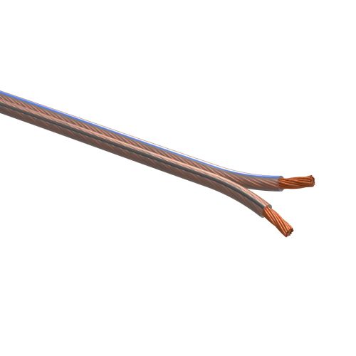 Кабель акустический 2х0.75 прозр. (уп.5м) Эра Б0059297