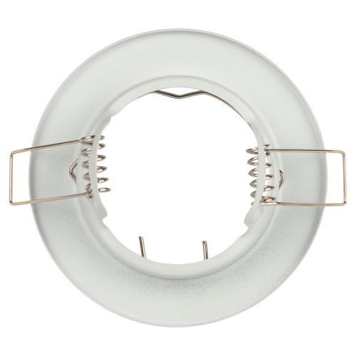 Светильник встраиваемый штампованный ST1 SWH MR16 GU5.3 бел. матов. Эра Б0059740