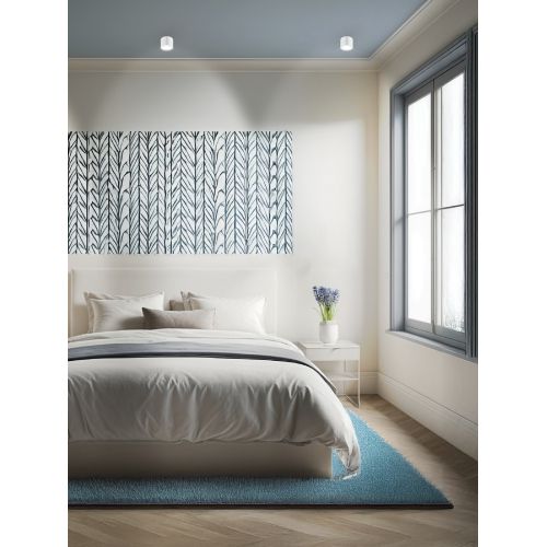 Светильник WL52 WH/GD 2хGU10 2х12Вт IP20 настенный бел. золото Эра Б0061200