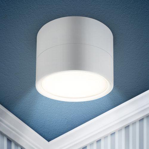 Светильник OL7 WH под лампу GX53 настен./потолочн. спот бел. Эра Б0062165