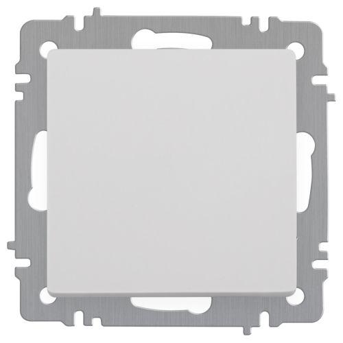 Выключатель 1-кл. СП Accent 6-101-01 10А IP20 250В AL/CU бел. Intro Б0063469