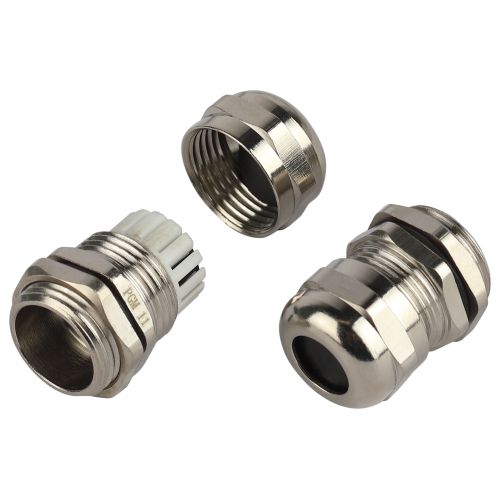 Ввод кабельный (сальник) PGM 11 d5-10мм (d отверст. 18.5мм) IP68 латунный (уп.5шт) Эра Б0065207