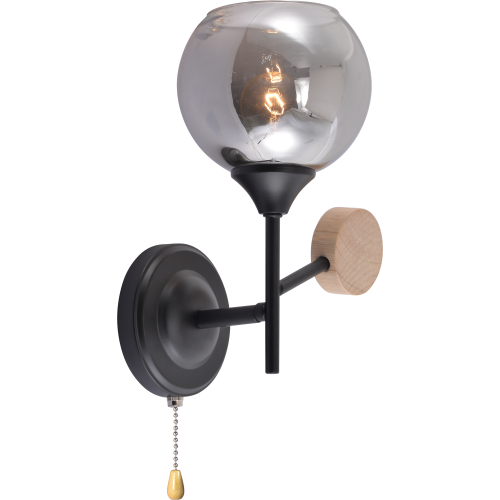 Бра Elouisa 9181-401 60Вт 1хE27 настен. модерн с выключателем Rivoli Б0068404