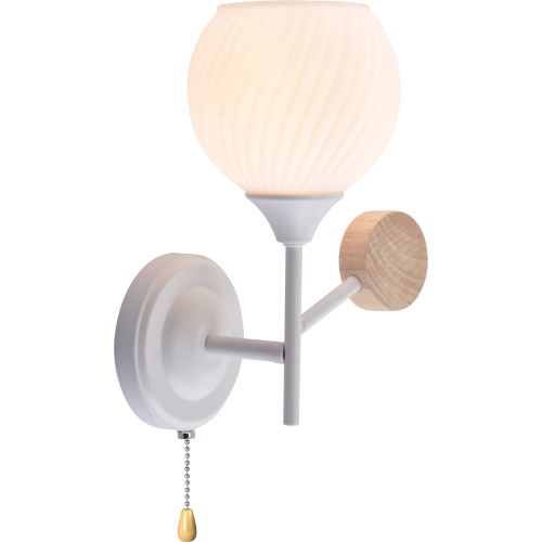 Бра Chiara 9180-401 60Вт 1хE27 настен. модерн с выключателем Rivoli Б0068450