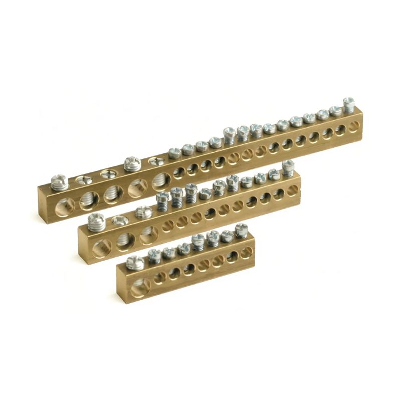 Шина 5х7мм 1х8мм 1х9мм 1х12мм латунь DKC BD1608