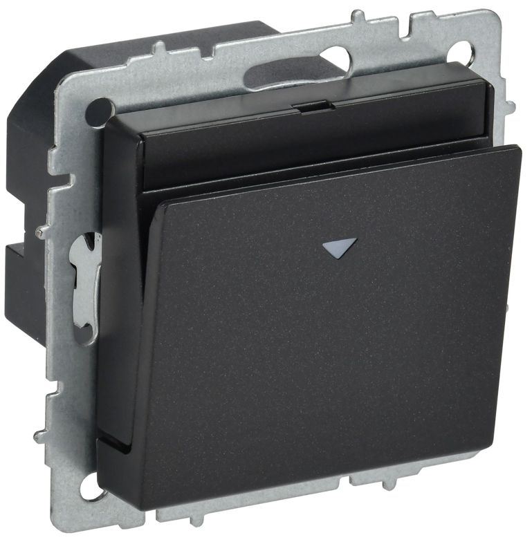 Выключатель карточный BRITE 30А ВС10-1-8-БрЧ механизм черн. IEK BR-V11-0-10-K02