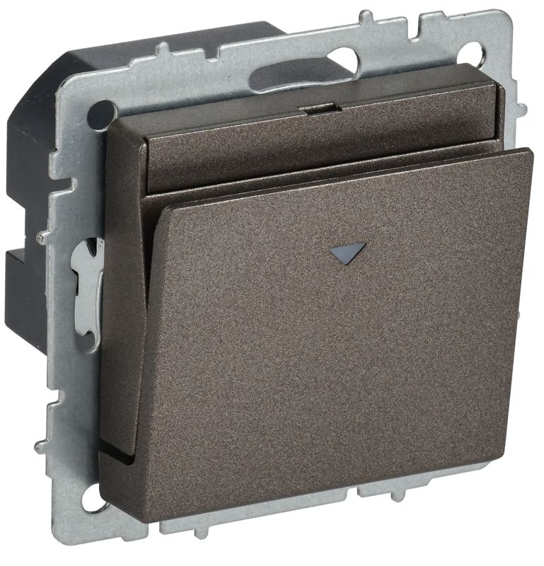 Выключатель карточный BRITE 30А ВС10-1-8-БрТБ механизм бронза IEK BR-V11-0-10-K45