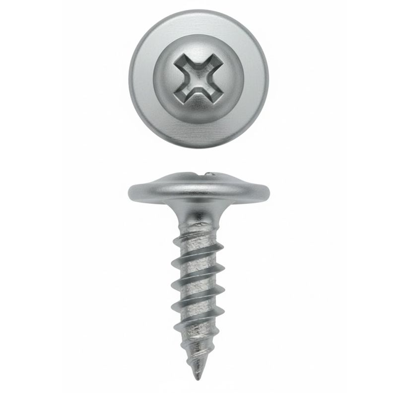 Саморез с пресс-шайбой 4.2х76 острый (уп.100шт) (уп.100шт) DKC CM275076