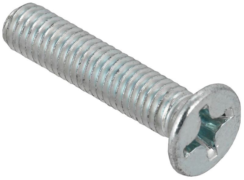 Винт с потайной головкой и крестообраз. шлицем М6х100 DIN 965 (уп.100шт) IEK CMZ10-VPT-6-100