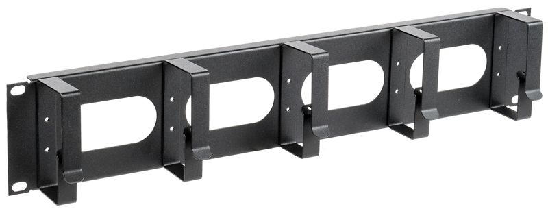 Органайзер кабельный 19 дюйм 2U 5 колец черн. ITK CO05-2M5RM