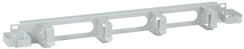 Органайзер кабельный 19 дюйм 1U 2 боковых горизонт. и 4 вертик. кольца сер. ITK CO35-1M6R